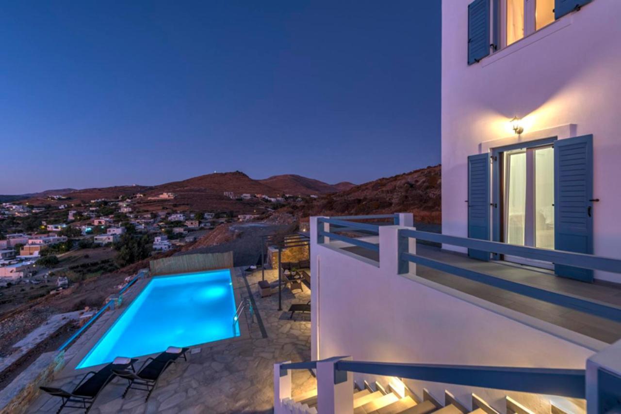 Oceania House With Sea View Villa Posidhonía Eksteriør billede